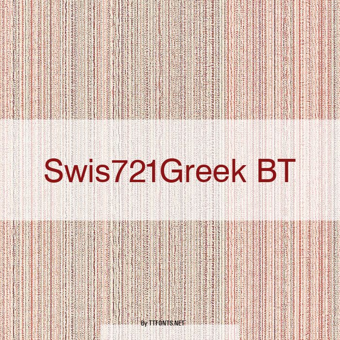 Swis721Greek BT example
